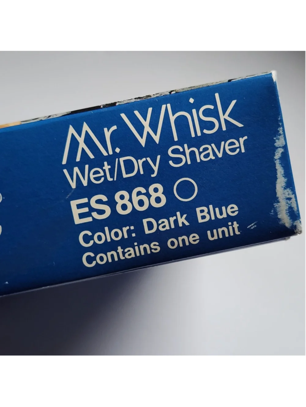 Vintage Panasonic Mr. Whisk Wet/Dry Shaver ES868 Complete Set Tested Works w/Box